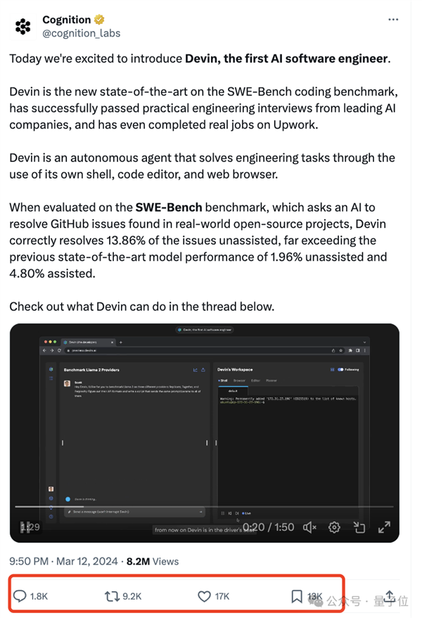 首個AI軟件工程師震撼硅谷！手握10塊IOI金牌 他們鐵了心砸掉程序員飯碗