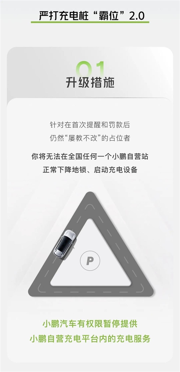 嚴(yán)打充電樁“霸位”！小鵬汽車：違者將納入自營充電平臺使用黑名單