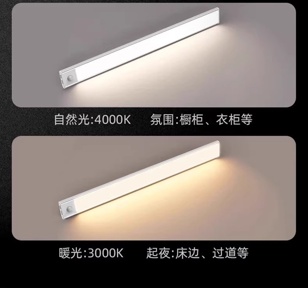 人來即亮 人走緩熄：0秒智能感應(yīng)LED燈20.9元包郵