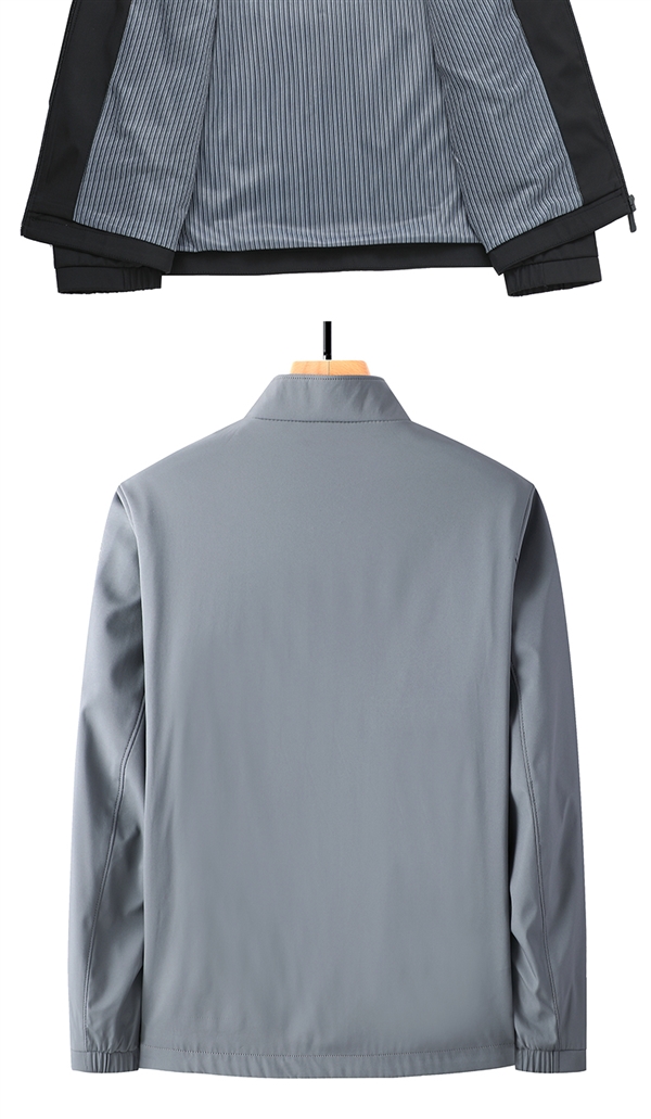 三款顏色可選：羅蒙立領(lǐng)休閑夾克89元大促（109元大額券）