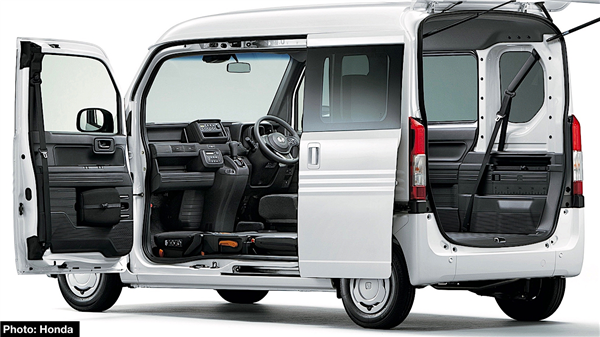 正宗K-Car 本田N-Van e首發(fā)亮相：空間魔術(shù)師名不虛傳