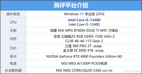 Intel Core i5-14400上手:千元級甜品真香處理器(圖10) Intel Core i5-14400上手:千元級甜品真香處理器