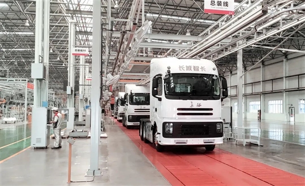 混動技術(shù)上車：長城汽車首款正向研發(fā)重卡PT車型正式下線