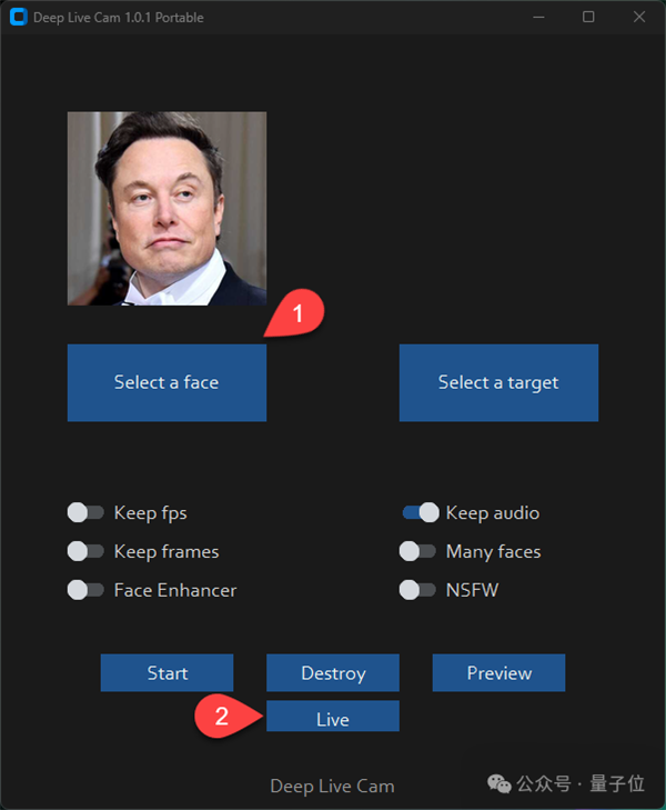 直播版Deepfake太恐怖：單張照片實時視頻換臉