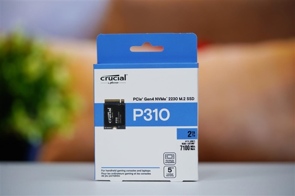 狂飆7100 MB/s！美光P310 SSD圖賞：僅SD卡大小