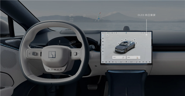 OLED屏幕都被塞到車上了：這玩意做這么大真合適嗎