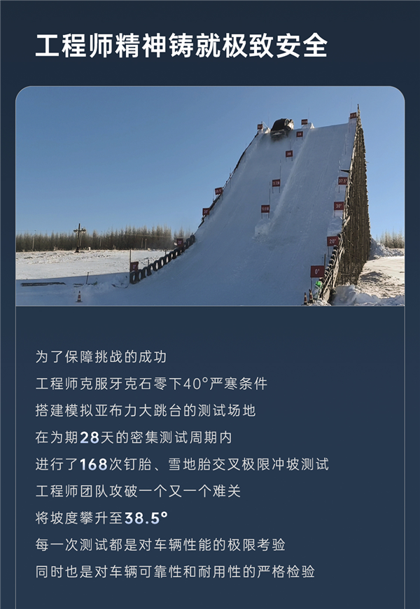 一圖看懂：仰望U7成功登頂冰雪大跳臺(tái) 前所未有的沖坡難度