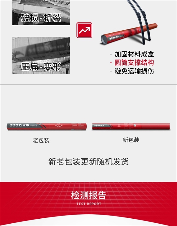  支持3期免息：佐佐木無(wú)骨靜音雨刷器大促：15.9元新低