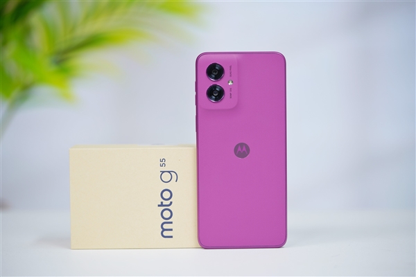 千元就能享有納米皮！moto g55霞光紫圖賞