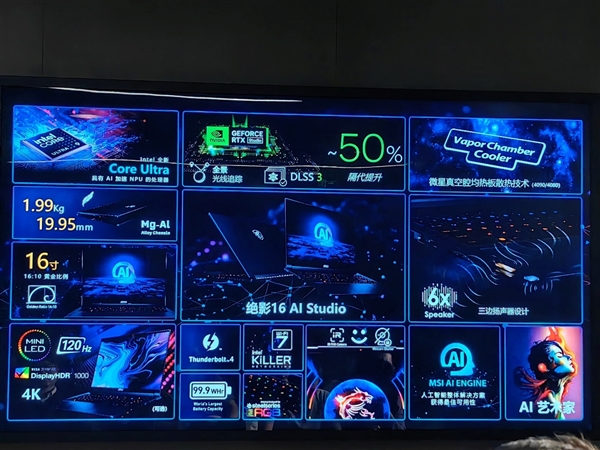 10大系列40款！微星筆記本全線巡禮：270W極限釋放無敵
