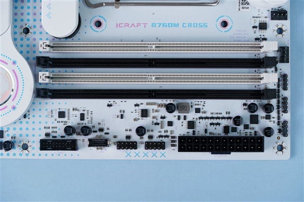 絕美顏值！銘瑄首款璦珈主板MS-iCraft B760M CROSS圖賞