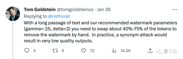 用ChatGPT寫作業(yè)？新算法給AI生成文本加水印：置信度高達99.999999999994%