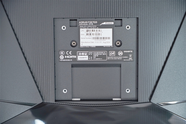 360Hz超高刷新率！技嘉AORUS FO27Q3顯示器圖賞