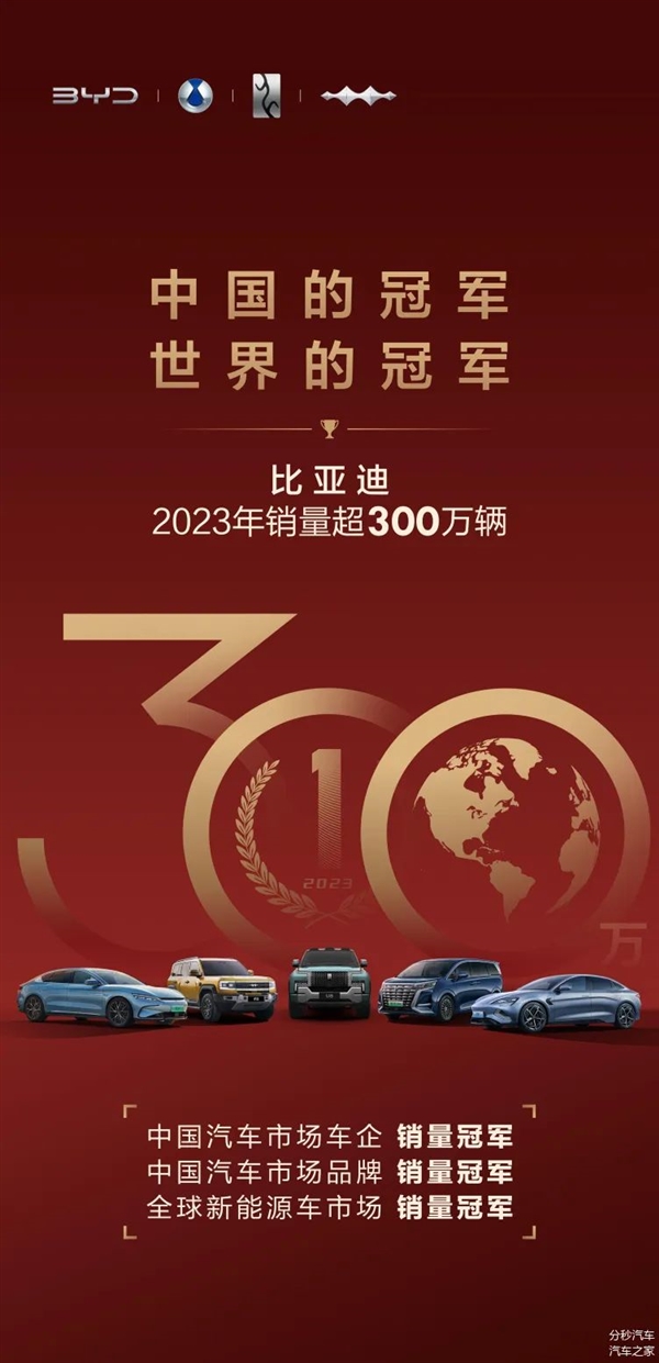 比亞迪一年狂賣302萬輛車！到底是怎么做到的：其實(shí)很簡單