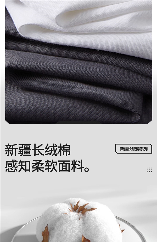 19.99元包郵：新疆棉230g重磅短袖T恤狂促（110元大額券）