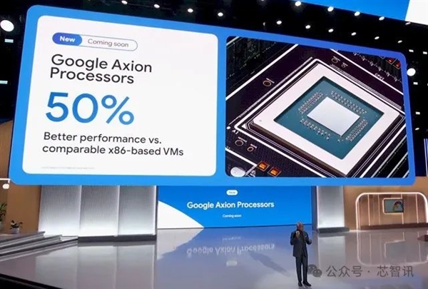 谷歌發(fā)布自研Arm服務器CPU：相比x86性能高50%、能效高60%