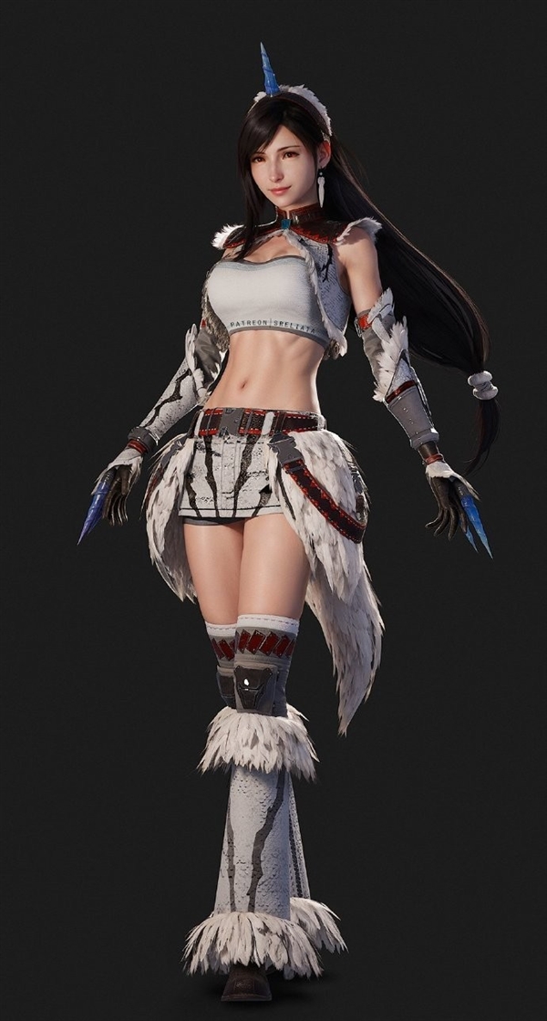 《最終幻想7》蒂法與愛(ài)麗絲3D美圖賞：性感美麗吸睛