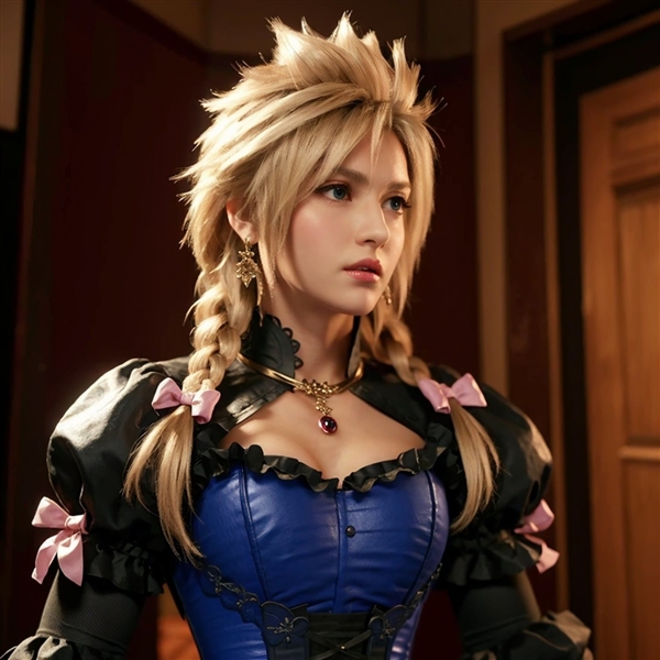 《最終幻想7》多角色3D美圖賞：性感魅惑 讓人心動(dòng)