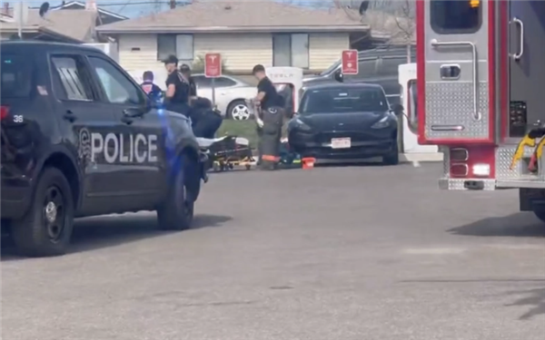 為了充上電 美國(guó)人玩起了“車體蜈蚣”