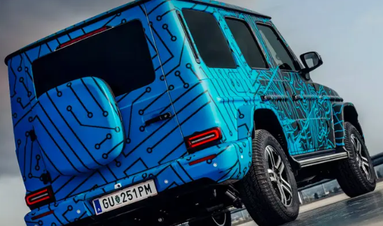 比亞迪仰望U8最強對手：奔馳純電“大G”諜照曝光 年底首發(fā)亮相