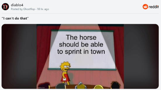 《暗黑4》坐騎速度太慢遭吐槽：城鎮(zhèn)中還不如步行