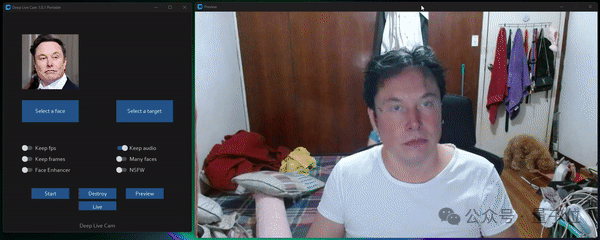 直播版Deepfake太恐怖：單張照片實時視頻換臉