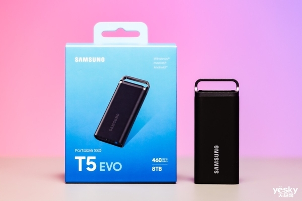 iPhone 15 Pro擴(kuò)容神器！三星移動(dòng)固態(tài)硬盤T5 EVO上手