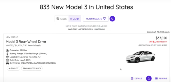 特斯拉Model 3在美最低不到15萬元 比國內(nèi)居然便宜9萬