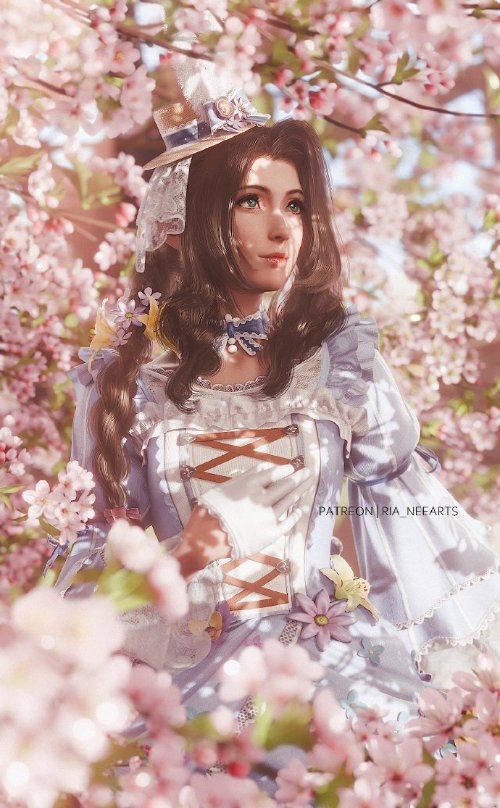 蒂法美如畫！粉絲自制《最終幻想7:重制版》3D美圖