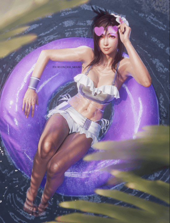 一次看爽！意大利博主自制蒂法、愛(ài)麗絲3D美圖集合賞