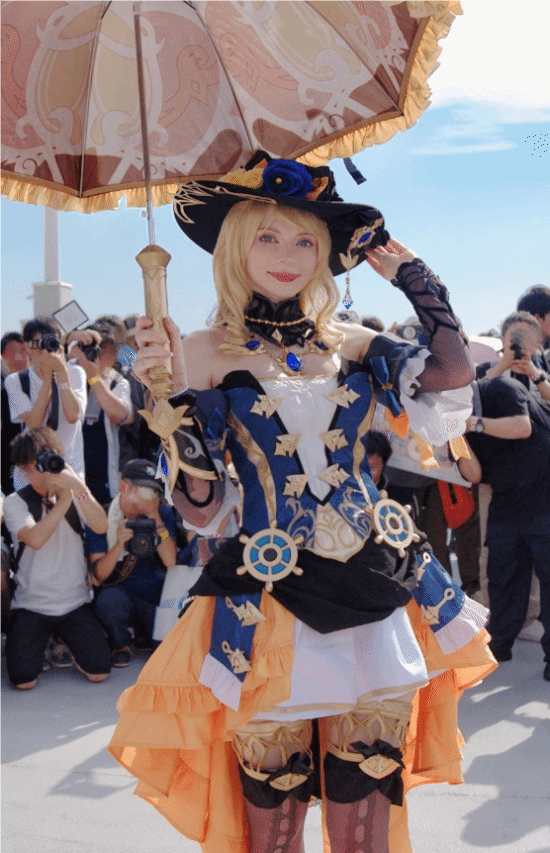 艾什莉體模COS《碧藍航線》伴爾維：清純可愛 身材誘人