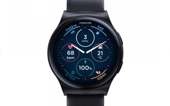摩托羅拉發(fā)布Moto Watch 120智能手表：1.43寸圓形表盤、10天長續(xù)航