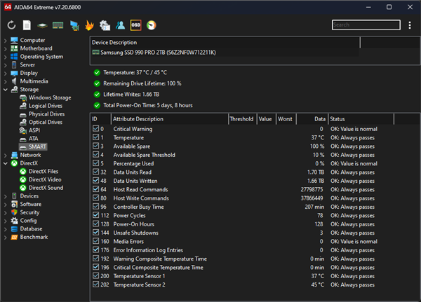 AIDA64 7.20正式版發(fā)布：RTX 30/40功耗檢測(cè)更精準(zhǔn)
