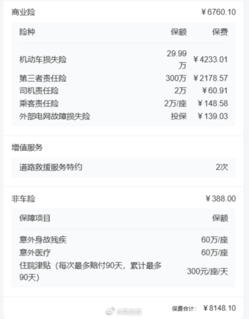 小米汽車回應(yīng)SU7保險(xiǎn)費(fèi)用和50多萬油車接近：和新能源車并比不高