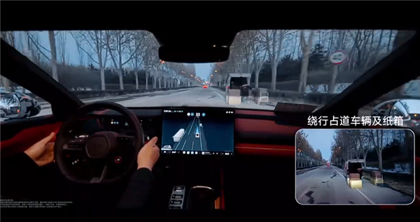 小米自動(dòng)駕駛一鏡到底展示：雪后晚高峰全程0接管