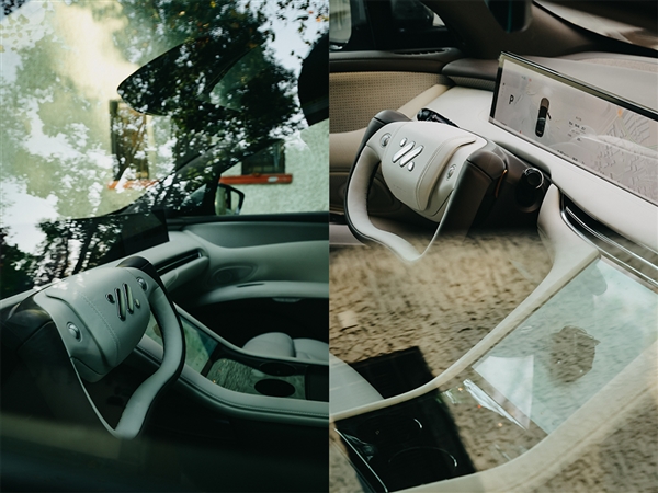 半輻式方向盤“致敬”特斯拉 上汽智己LS7官圖發(fā)布