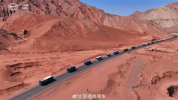 比亞迪18款新車(chē)吐魯番高溫測(cè)試：地表近80℃ 全部完成極限挑戰(zhàn)