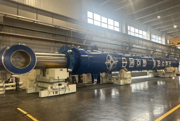 全球最大！我國自主研制打樁船主油缸成功下線：額定推力達(dá)5000噸