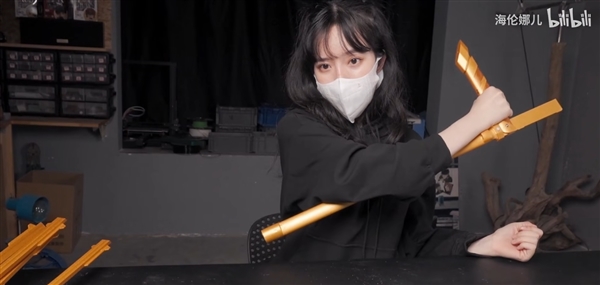 動手能力超強！有個姐真把《全職高手》千機傘做出來了