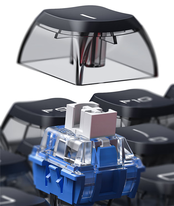 首發(fā)899元 紅魔電競(jìng)機(jī)械鍵盤開售：快銀軸、可熱插拔