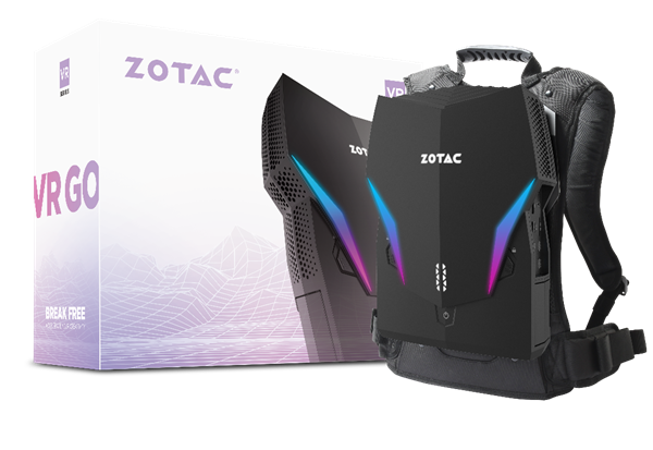 索泰第四代VR GO背包上新：A2000專業(yè)卡、500平米80人同時玩