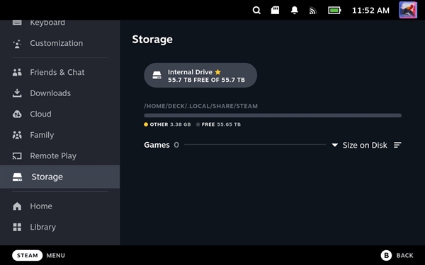 Steam Deck最強(qiáng)魔改：外掛全球第一61.44TB SSD