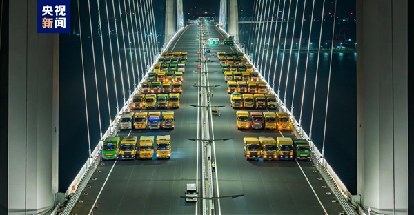 國內(nèi)首個高速水下互通立交！“海底長城”深中通道開始橋梁荷載試驗