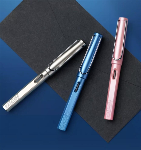 英雄牌359鋼筆到手12.8元：送24支墨囊