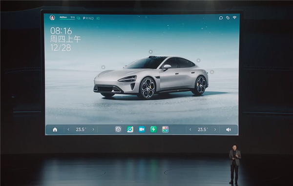 小米汽車智能座艙公布：翻轉(zhuǎn)式儀表屏、座椅可掛載平板電腦