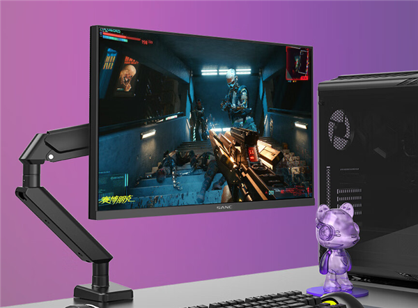 盛色推出24.5寸機械臂版顯示器：1080P 200Hz屏首發(fā)649元