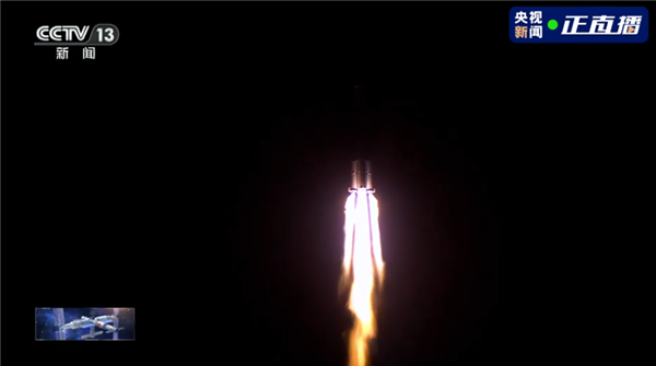 點(diǎn)火成功！神舟十八號(hào)載人飛船發(fā)射升空
