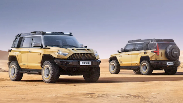 自帶賽車級(jí)減震+電動(dòng)絞盤！猛士917官改版亮相：專為越野打造