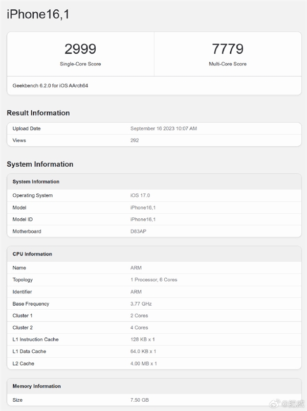 創(chuàng)紀錄！蘋果A17 Pro最新跑分：驍龍8Gen 3追不上 單核快把英特爾i9拉下馬