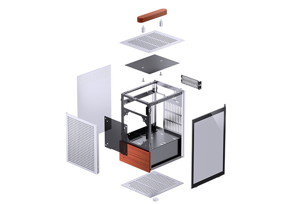 喬思伯推出T6系列機(jī)箱：黑胡桃木飾板、可調(diào)木制提手